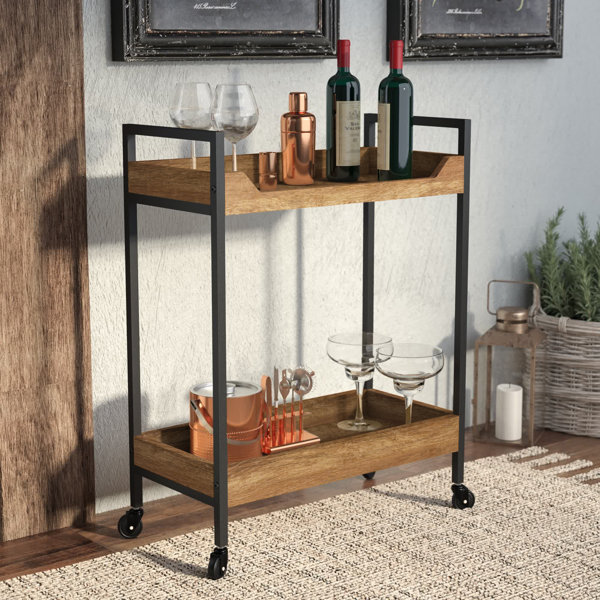 Corner Bar Cart | Wayfair